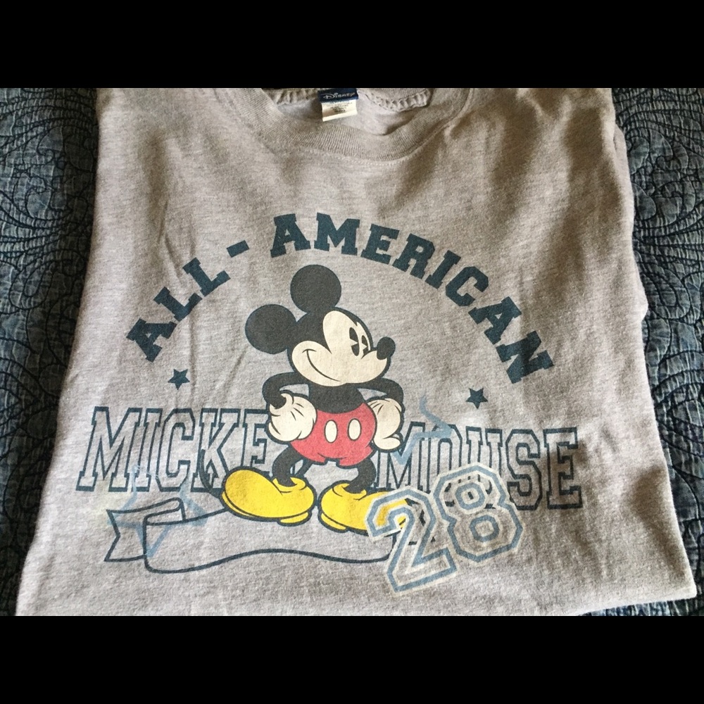 All American Mickey Disney Vintage T Shirt